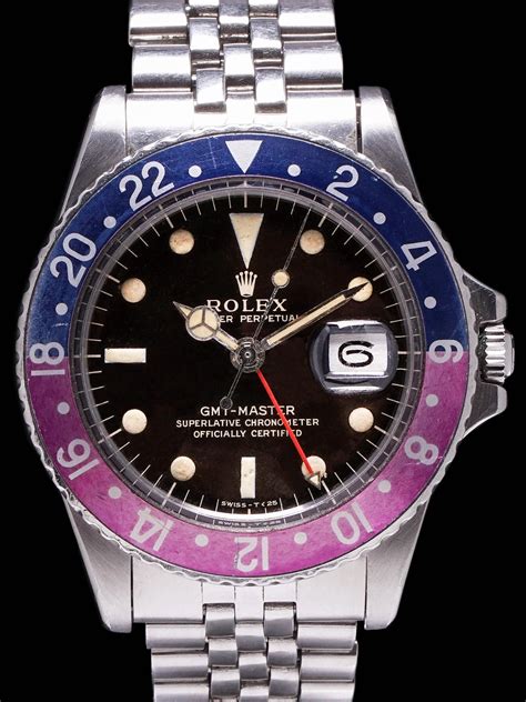 rolex 1966 gmt master|rolex gmt master bezel insert.